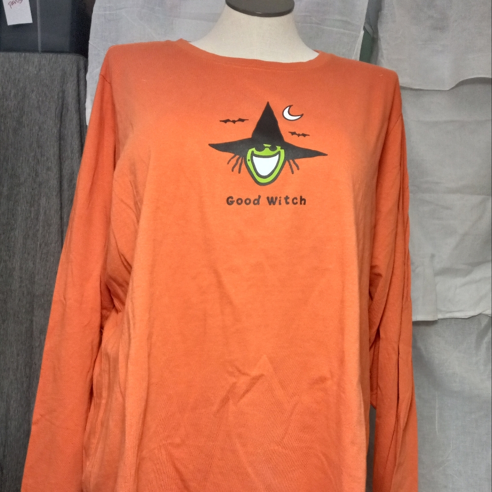 Life is Good vintage orange xxxl long sleeve - Picture 2 of 5